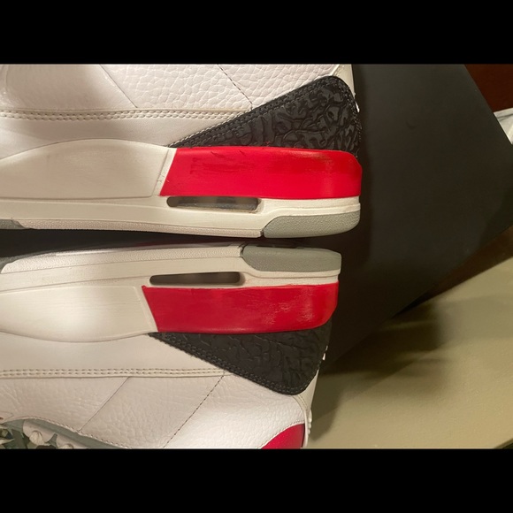 Jordan 3 Retro Fire Red (2013) Size 11 - Picture 9 of 11